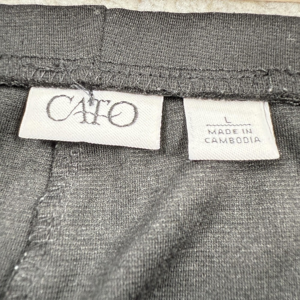 Cato Skirt Womens L Black Straight Pencil Long Stretch Pull On Work Office Dress - Picture 7 of 10